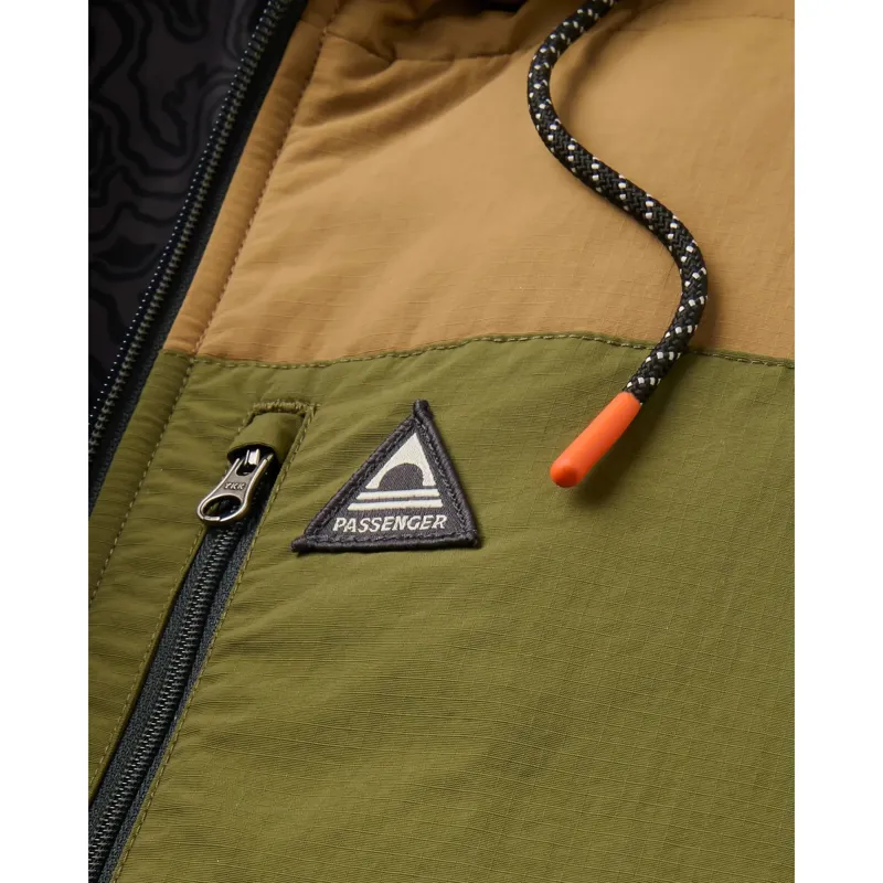 Passenger Oceanic Jacket in Caramel/Khaki-1