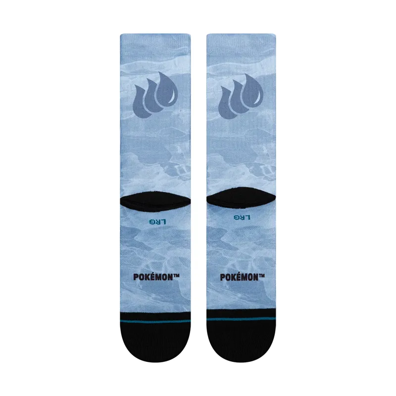 Stance Pokemon Blastoise Crew Sock in Blue-2