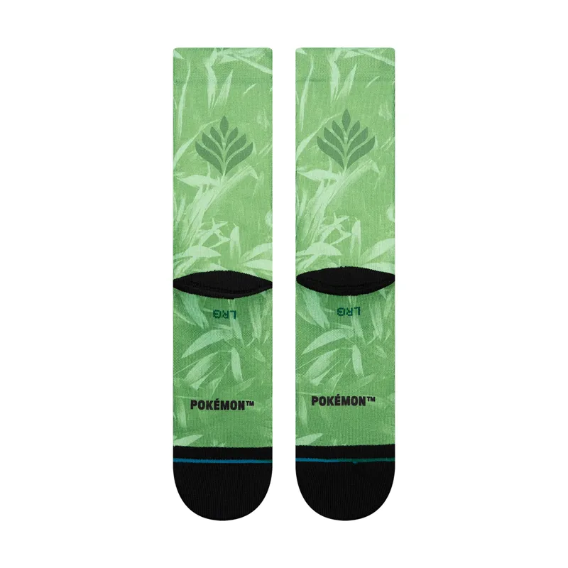 Stance Pokemon Venusar Crew Sock in Green-2
