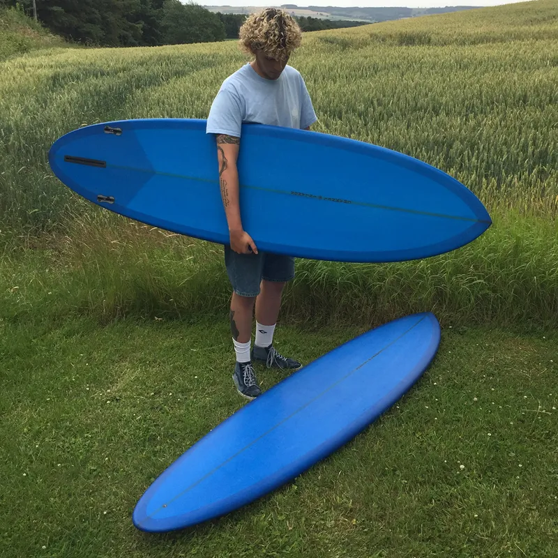 Channel Islands C.I Mid Surfboard in Blue - FCS2 -1