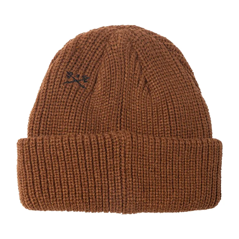 Dark Seas Progressive Beanie in Brown-1