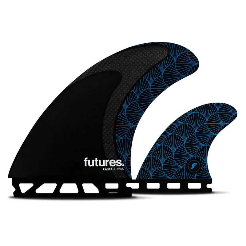 Futures Fins Rasta Honeycomb Twin + 1 Fin Set