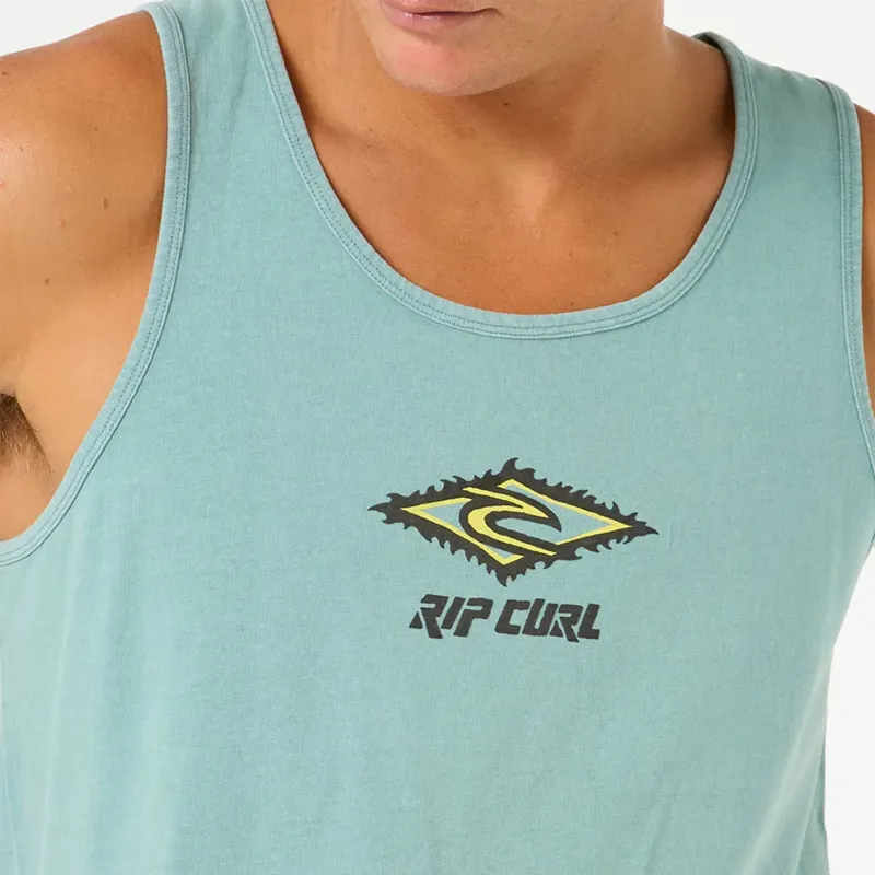 Rip Curl Raw Energy Sloth Tank in Blue Lagoon-1