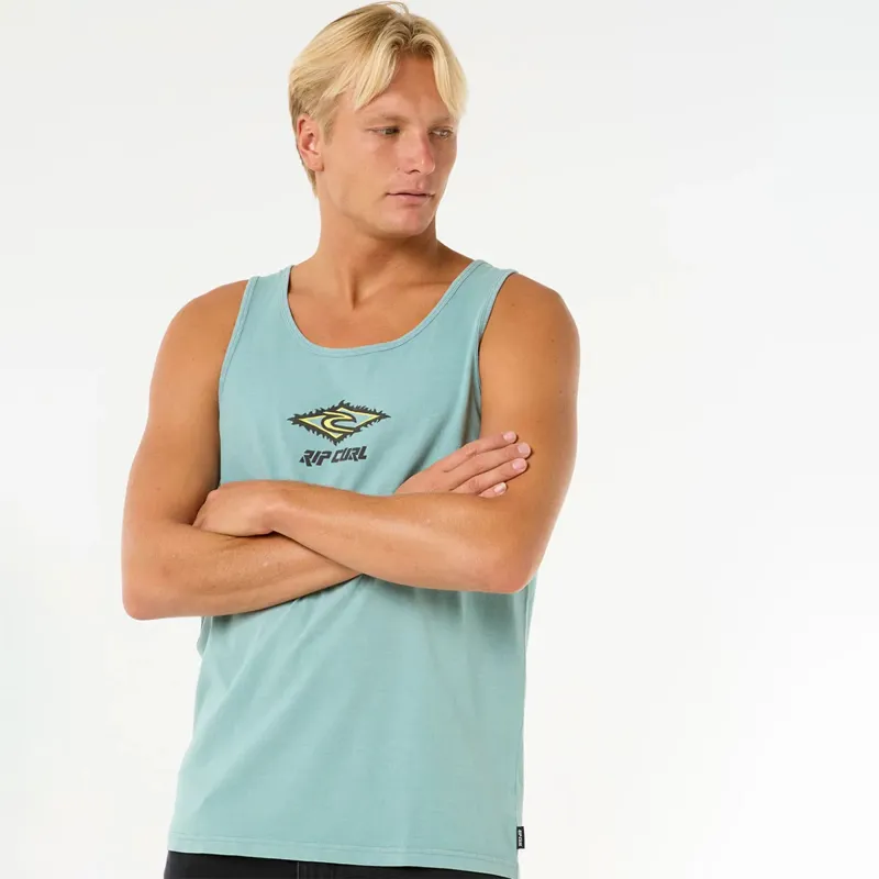 Rip Curl Raw Energy Sloth Tank in Blue Lagoon-3