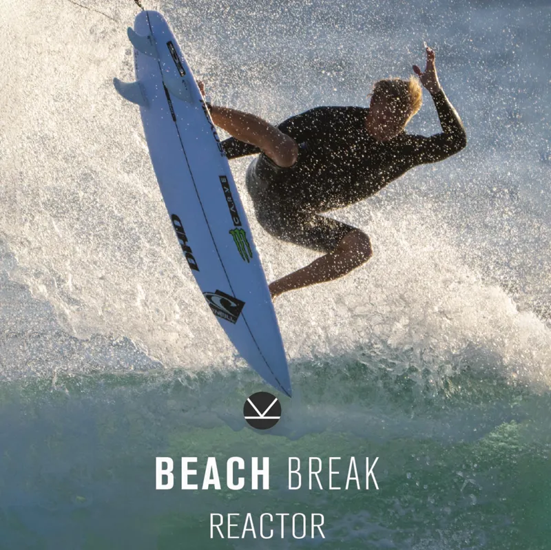FCS II Reactor White Edition PC Tri Fin Set - Beach Break-3
