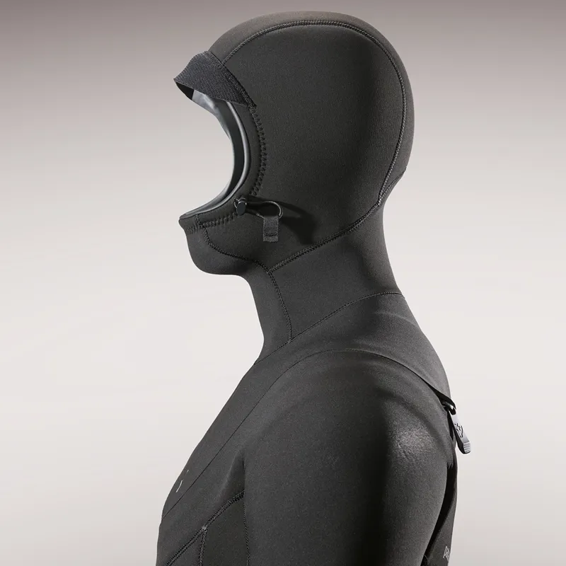 Patagonia Regulator 5/4 Hooded Full Wetsuit in Black-8