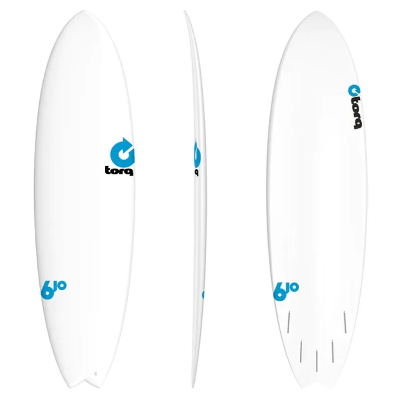Torq R-Model Fish Surfboard - Futures-1