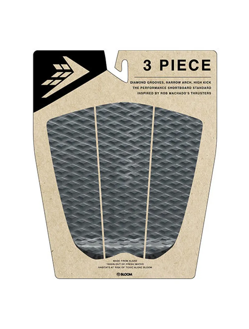 Firewire 3 Piece Tail Pad in Charcoal