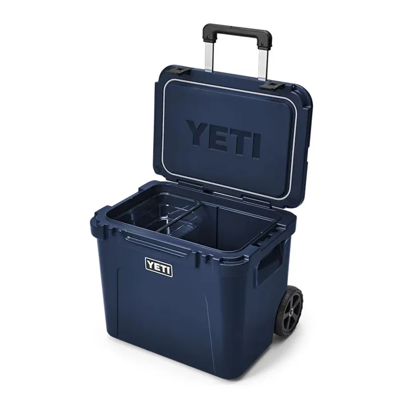 Yeti Roadie 60 Wheeled Cooler in Navy-1