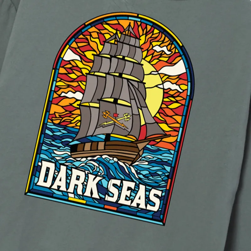 Dark Seas Sailor's Sun Hoodie in Blue Magic-2