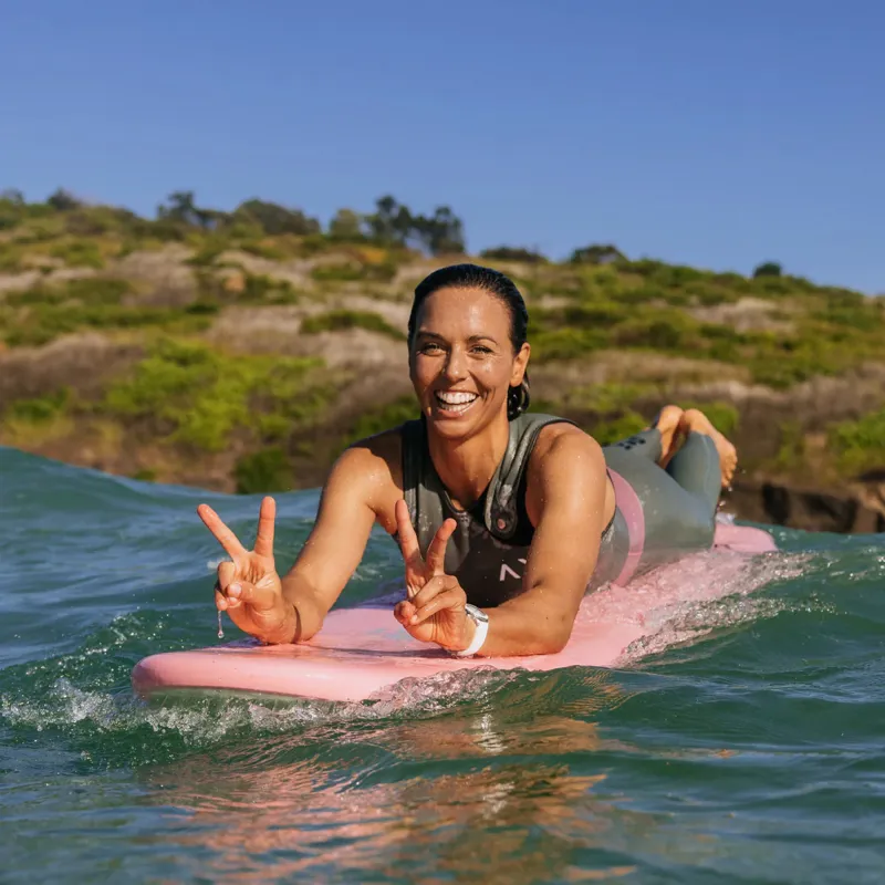 Softech Sally Fitzgibbons Signature Model Soft Surfboard in Pink-4