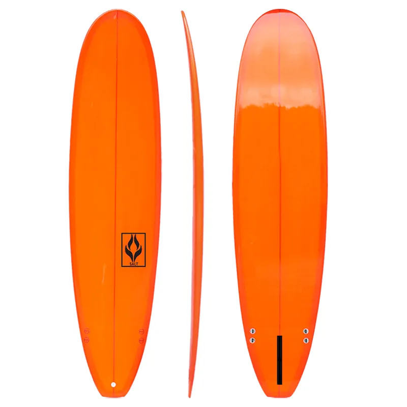 Salt Orange Mini-Mal Surfboard - FCS