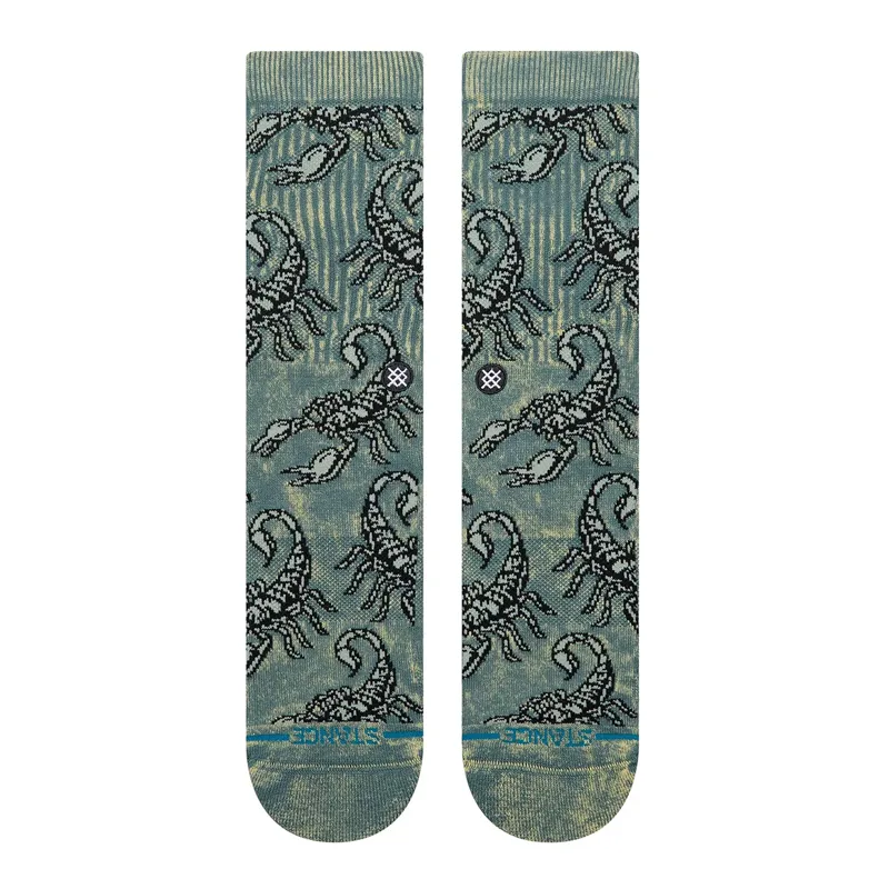 Stance Scorpio Crew Sock in Atlantic-1