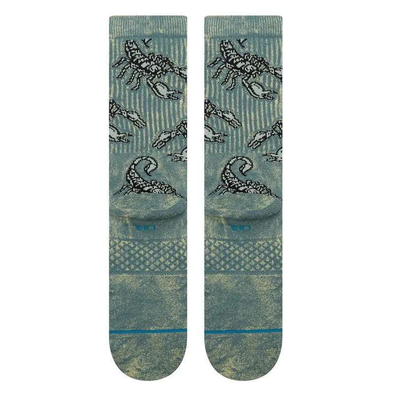 Stance Scorpio Crew Sock in Atlantic-2