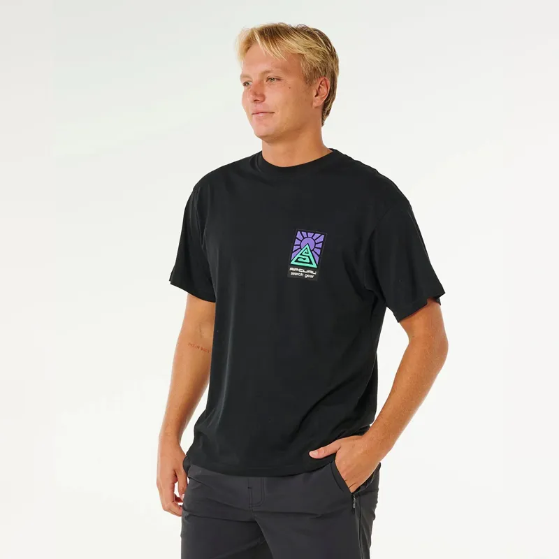 Rip Curl Search Dawn Tee in Black-1