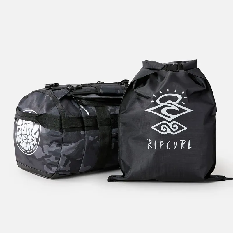 Rip Curl Search 45L Duffle Bag in Black Camo-3