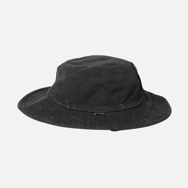 Rip Curl Search Canvas Wide Brim Hat in Black-2