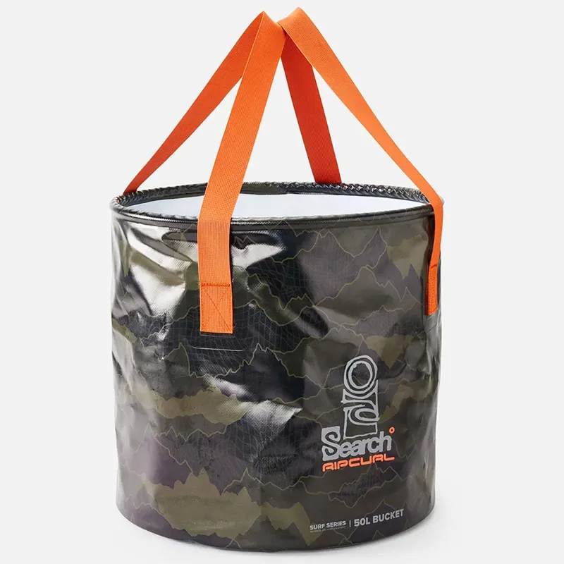 Rip Curl Surf Series 50L Bucket in Black/Olive