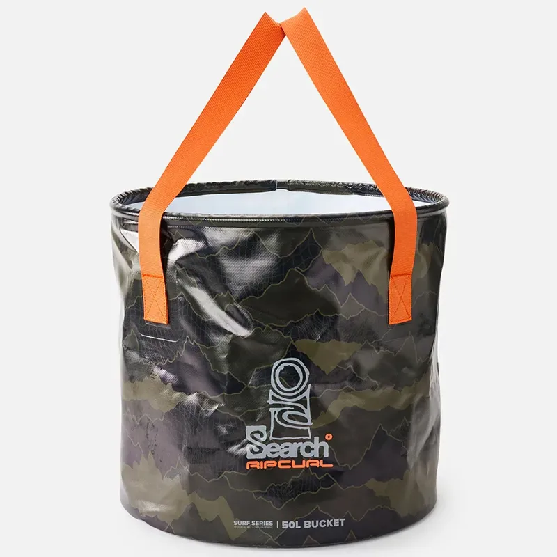 Rip Curl Surf Series 50L Bucket in Black/Olive-1