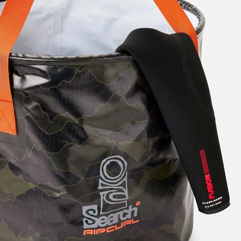 Rip Curl Surf Series 50L Bucket in Black/Olive-4