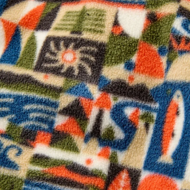 Passenger Set Off Corduroy Fleece in Lost On Purpose Khaki-1