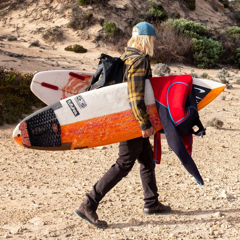 Ocean and Earth Simple Jack Tail Pad in Black-Coral-2