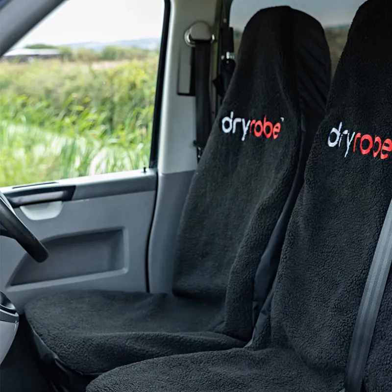 Dryrobe Single Car/Van Seat Cover in Black/Black-1
