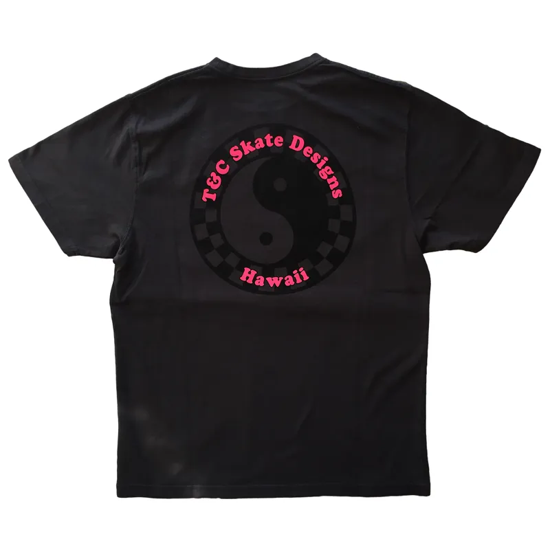 T and C / Skate Logo SS Tee / Black