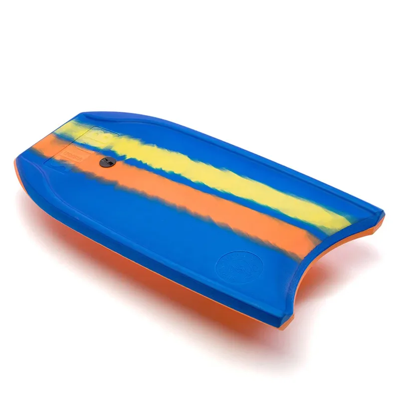Vision Slab Recycled Bodyboard in Blue/Orange Stripes - 34in-1