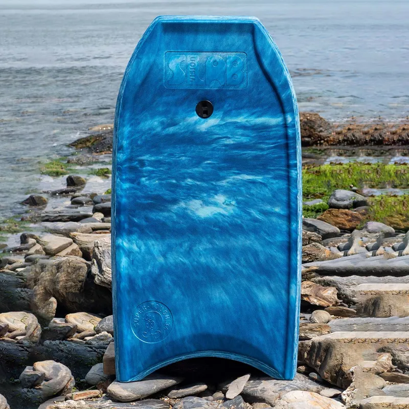 Vision Slab Recycled Bodyboard in Navy/Blue Marble - 34in-3