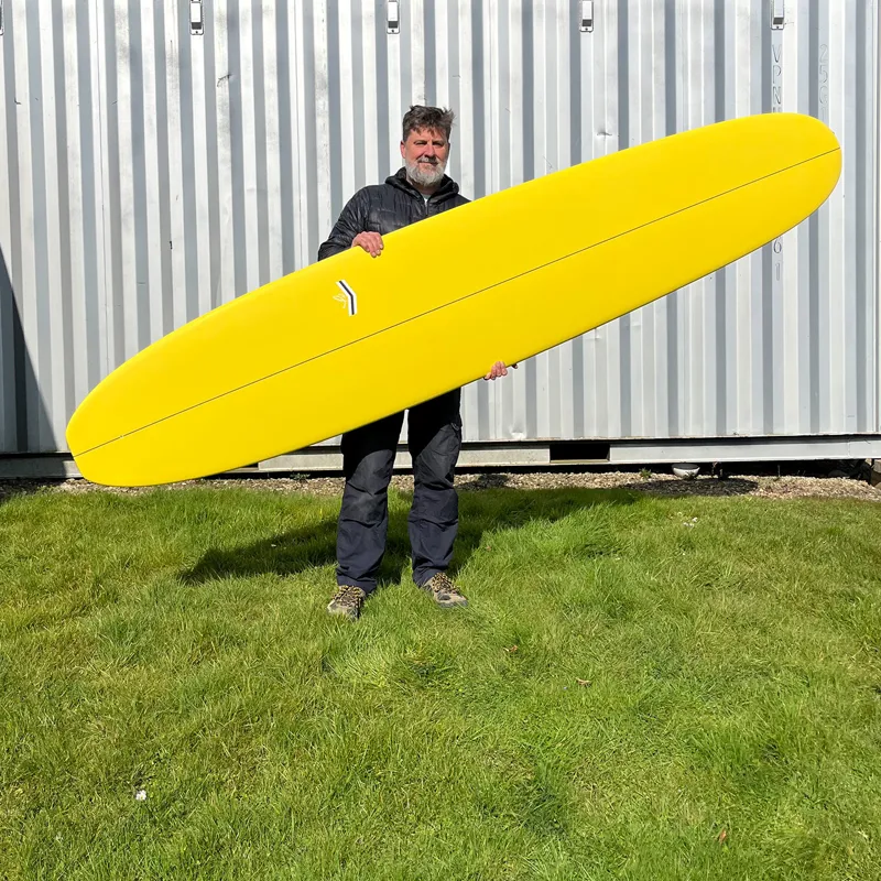 Thunderbolt Surfboards CJ Nelson Slasher Low Pro in Bright Yellow-2