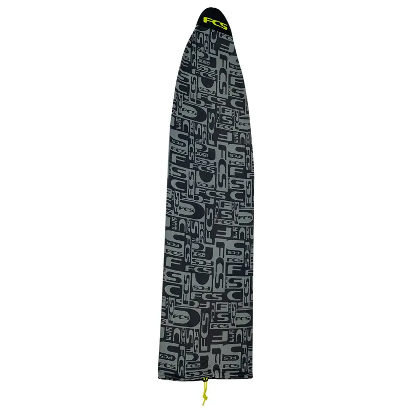 FCS - Stretch Long Board 10‘Monogram Coal/Lime FCS - Stretch Long Board 10'Monogram Coal/Lime FCS Stretch