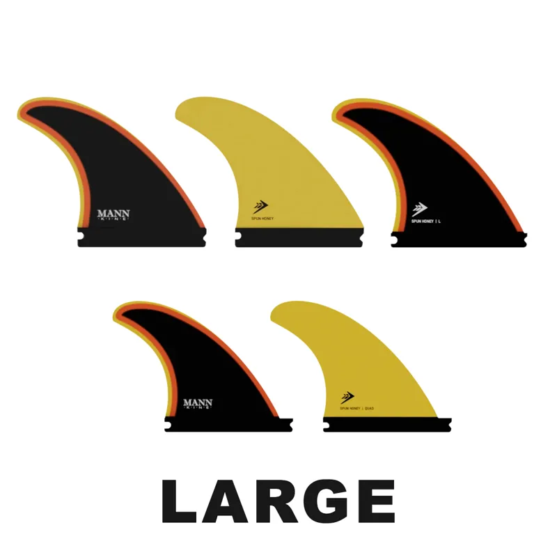 Firewire Spun Honey Tri/Quad Fin Set for Futures Fin System-1