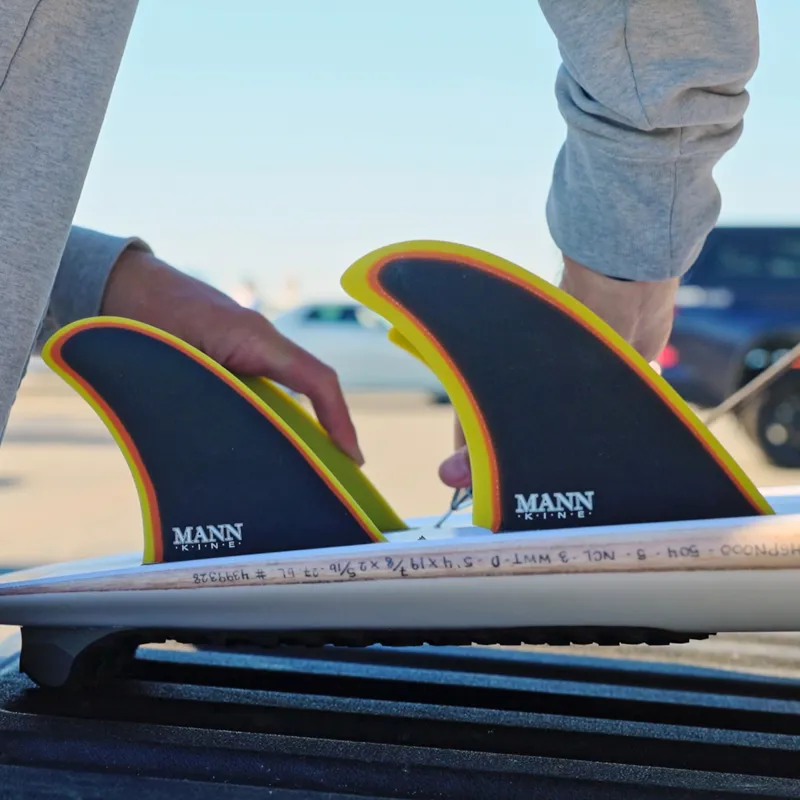 Firewire Spun Honey Tri/Quad Fin Set for Futures Fin System-3