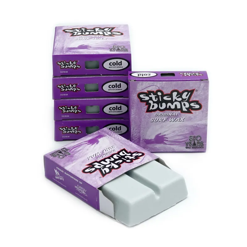 1 Bar of Sticky Bumps Cold Water Wax - Purple