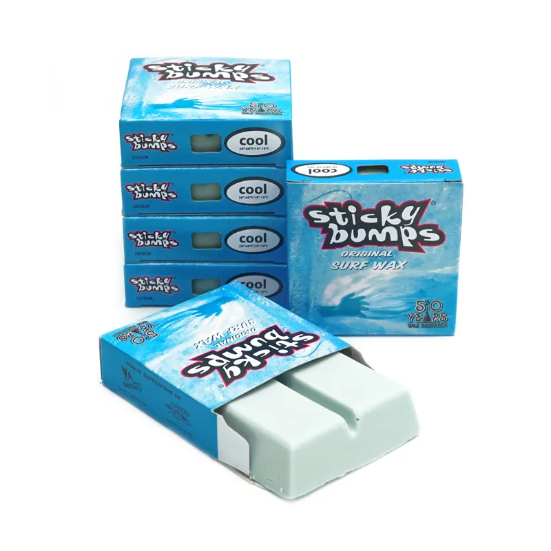 1 Bar of Sticky Bumps Cool Water Wax - Blue