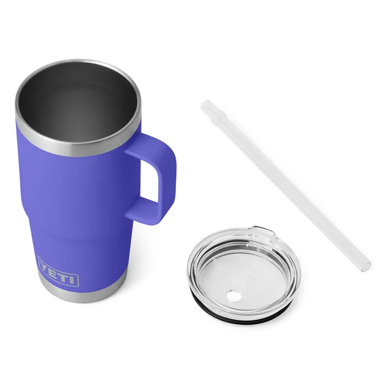 Yeti Rambler 25oz Straw Mug in Ultra Marine Violet-3