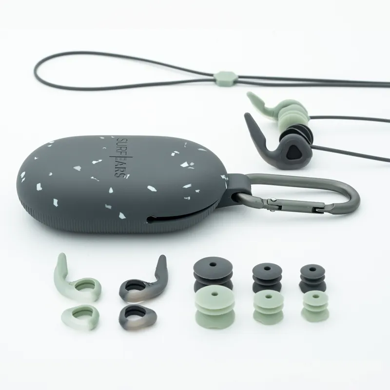 Surf Ears 4.0 Ear Plugs in Black/Sage-2