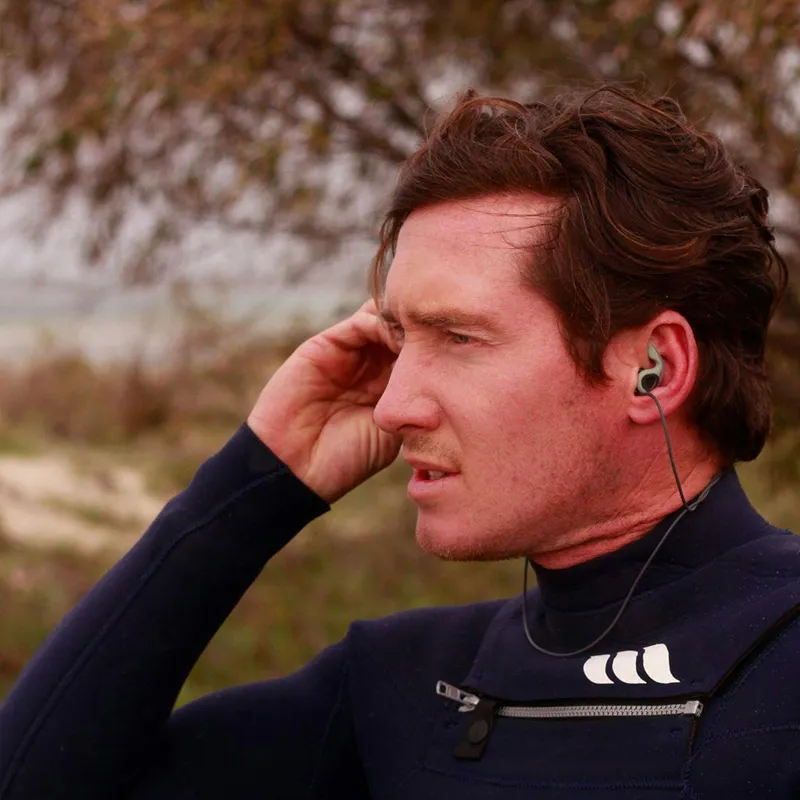 Surf Ears 4.0 Ear Plugs in Black/Sage-6