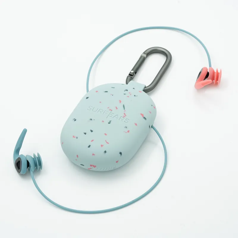 Surf Ears 4.0 Ear Plugs in Coral/Sky-3