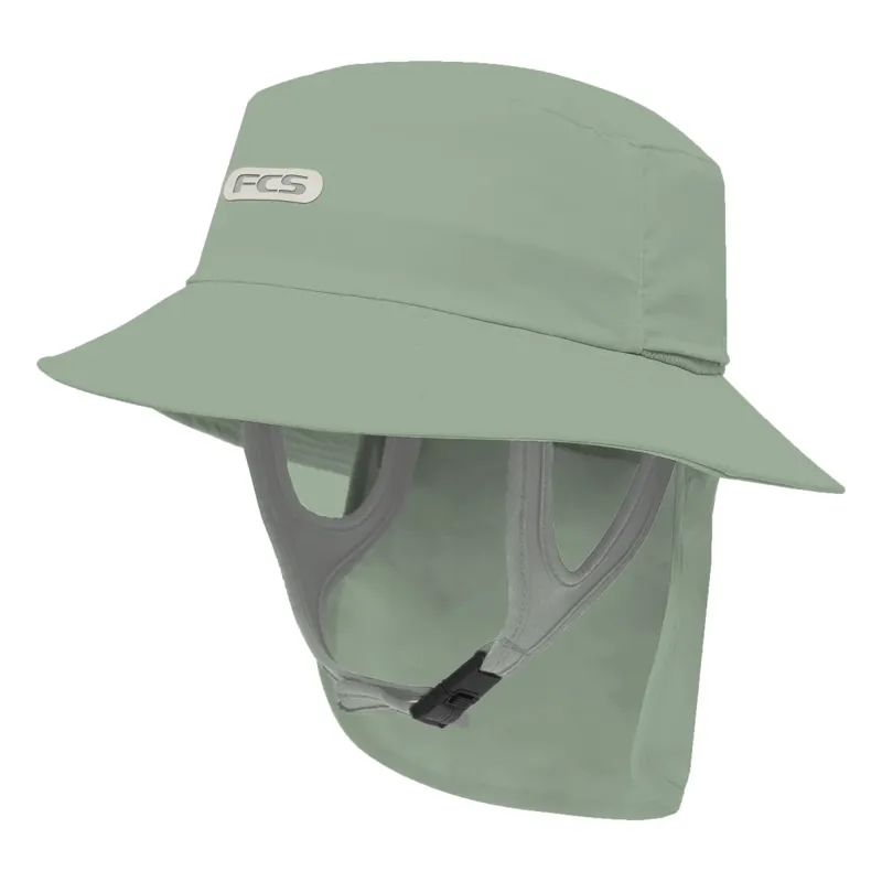 FCS Essential Surf Bucket Hat in Iceberg Green