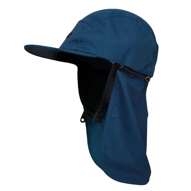 FCS Essential Surf Legionnaire Cap in Tidal Teal
