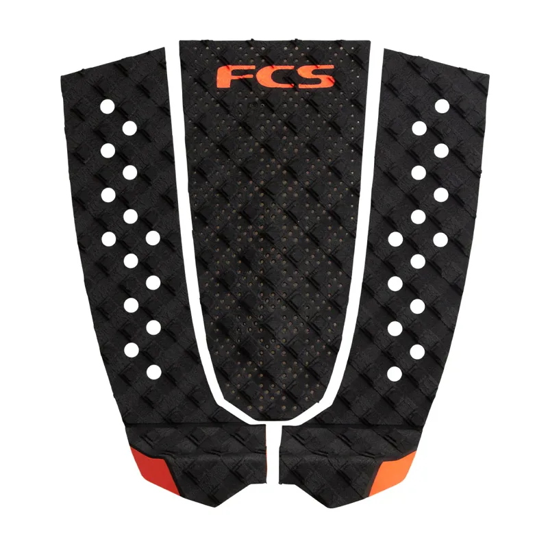 FCS T-3 Tail Pad in Black/Fire