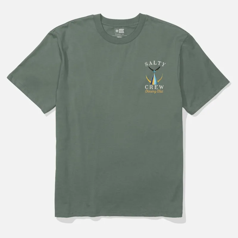 Salty Crew Tailed Tee in Laurel Wreath-1