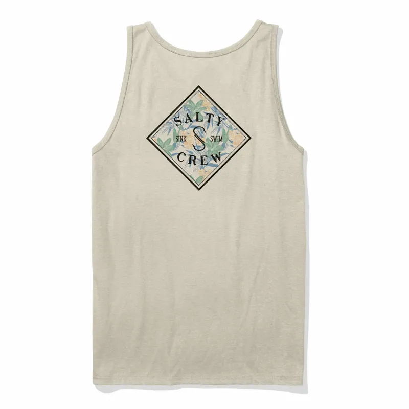 Salty Crew Tippet Fill Tank Tee in Moonbeam
