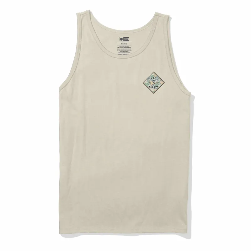 Salty Crew Tippet Fill Tank Tee in Moonbeam-1