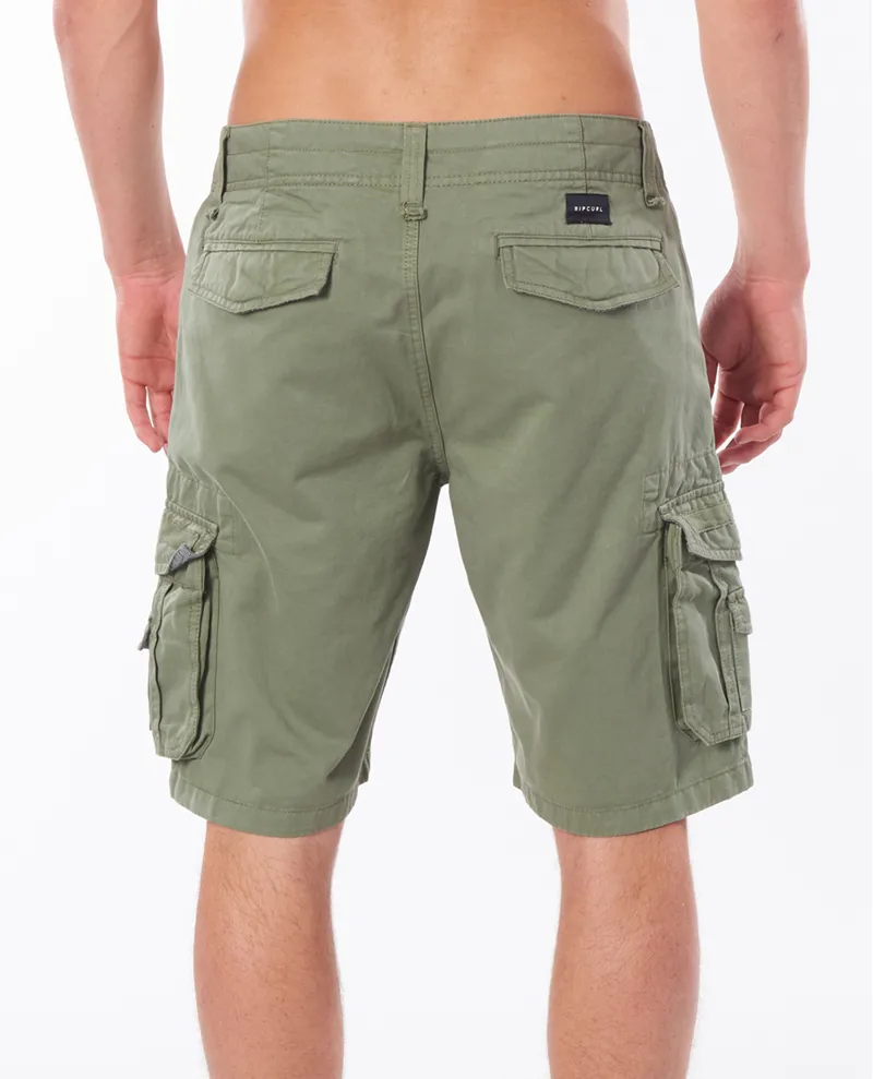 Rip Curl Trail Cargo Walkshort in Mid Green-1