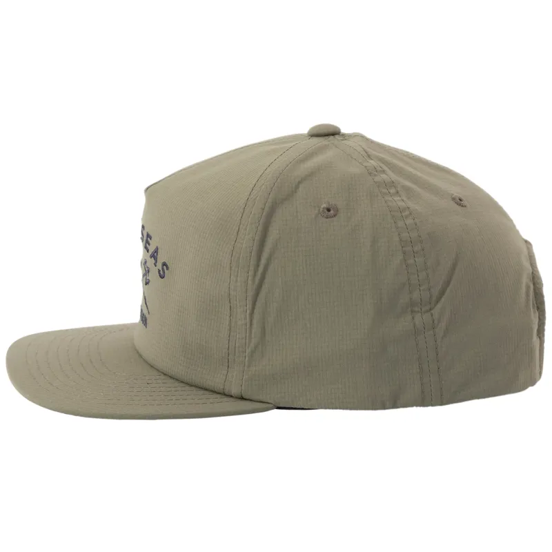 Dark Seas Tridents Nylon Cap in Green-1
