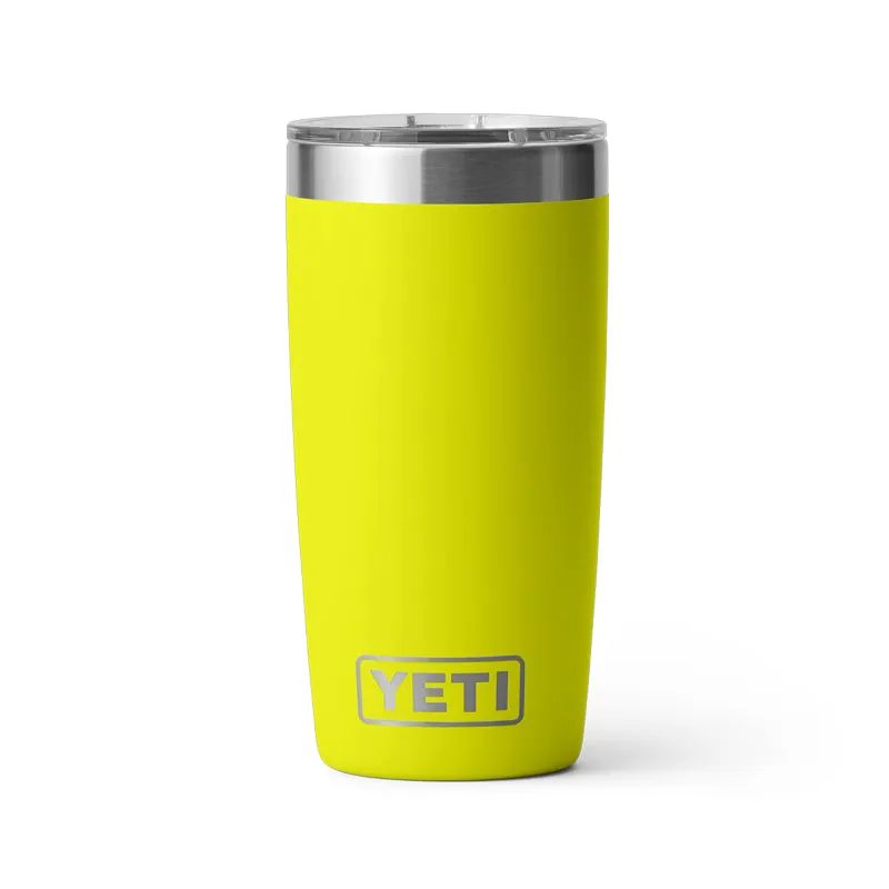 Yeti Rambler 10oz Tumbler in Firefly Yellow