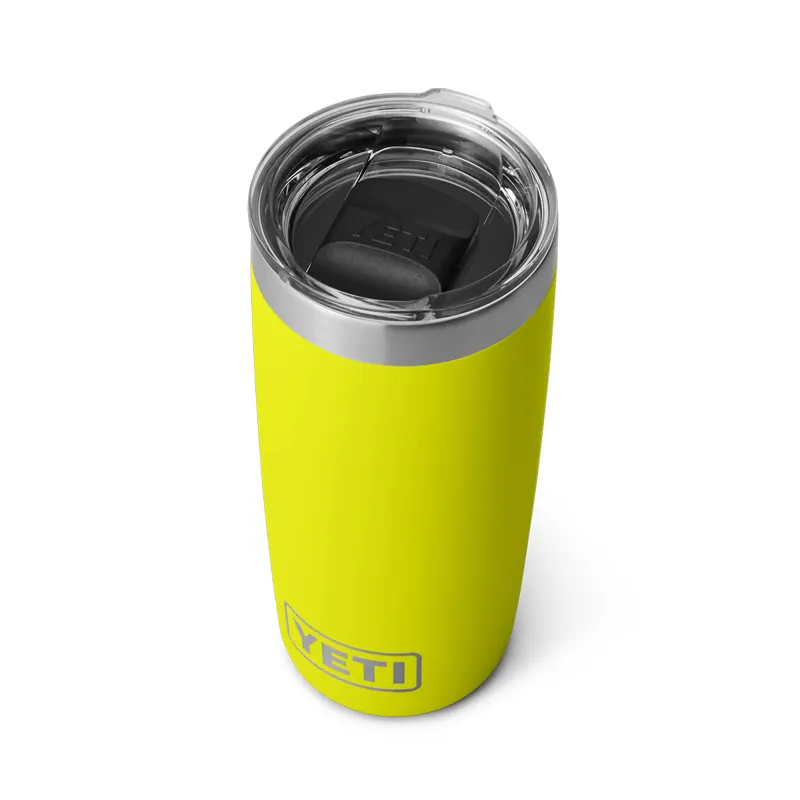 Yeti Rambler 10oz Tumbler in Firefly Yellow-1